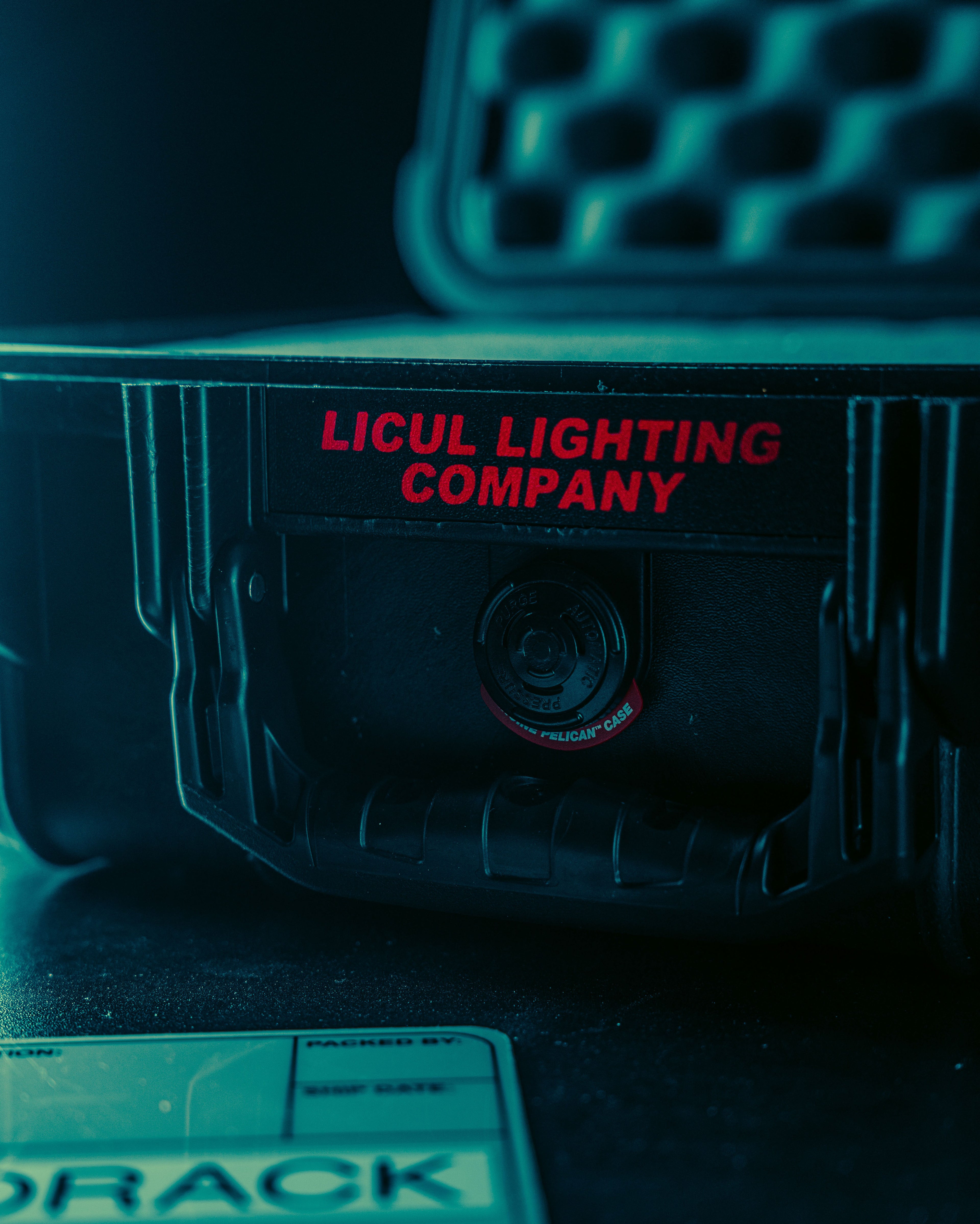 Pelican Case Front Labels